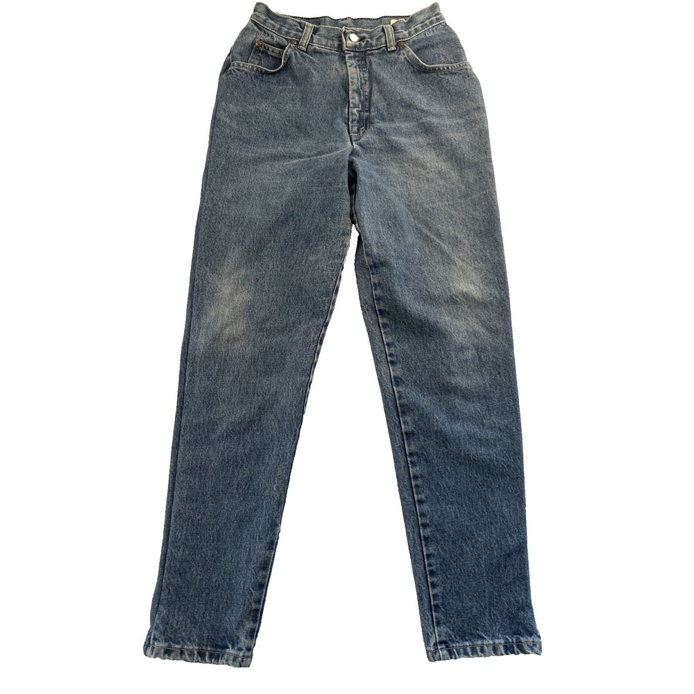 Vtg Levi's 579 Women's Sz 9 Brown Tab Jeans Made in USA Y2K 100% Cotton Denim